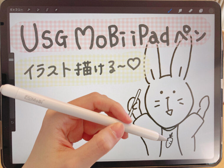 Usgmobi Ipadペンシル イラストレーターがレビュー お絵かき グラレコに たなかノート