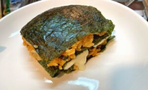 折りたたみ式チーズキンパ